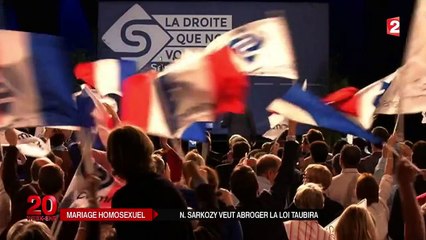 Sarkozy se déclare pour une abrogation de la loi Taubira