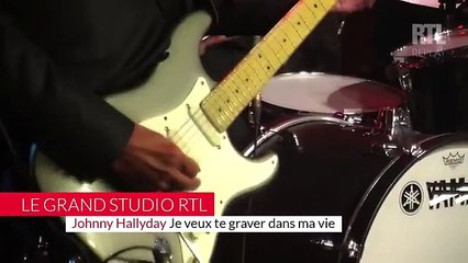 Johnny Hallyday - Je veux te graver dans ma vie rtl