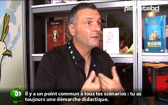 Pascal Bresson en interview pour planetebd.com