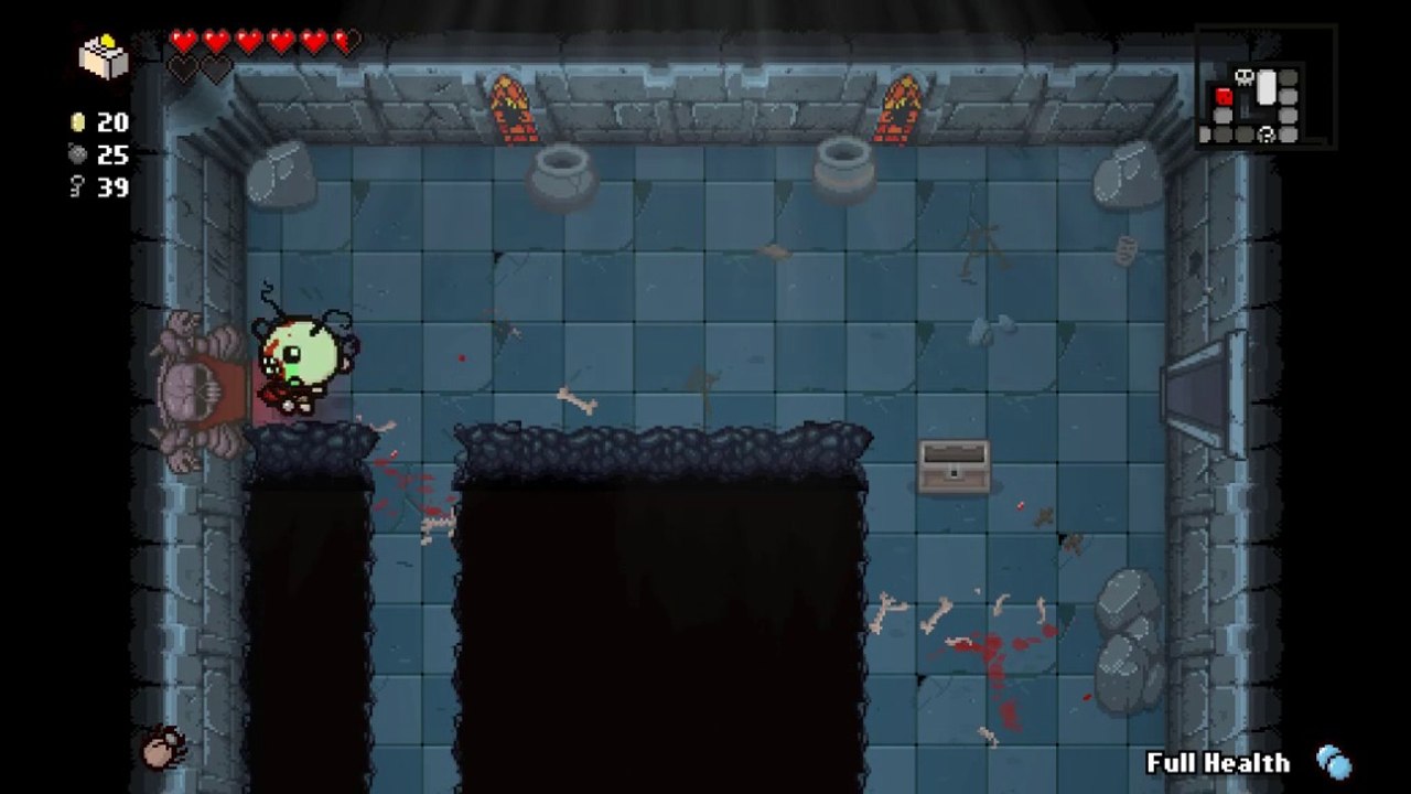 The Binding of Isaac - Rebirth - isaac cathedral end