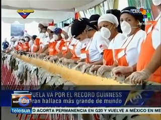 En Venezuela se prepara la hallaca más grande del mundo