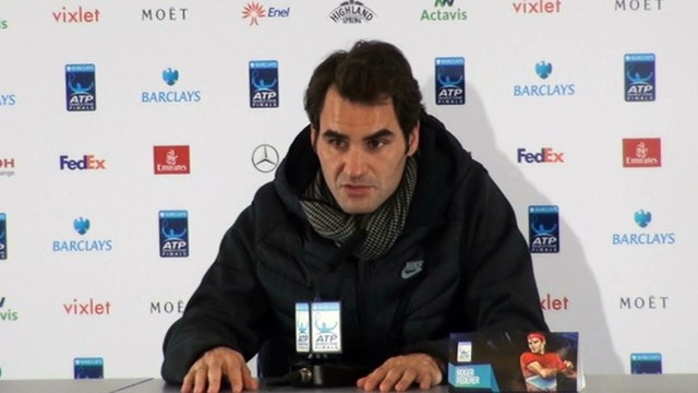 ATP - Masters Londres - Roger Federer : Je m'estime assez chanceux aujourd'hui
