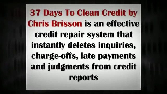 How To Fix Credit Score 37 Days to Clean Credit