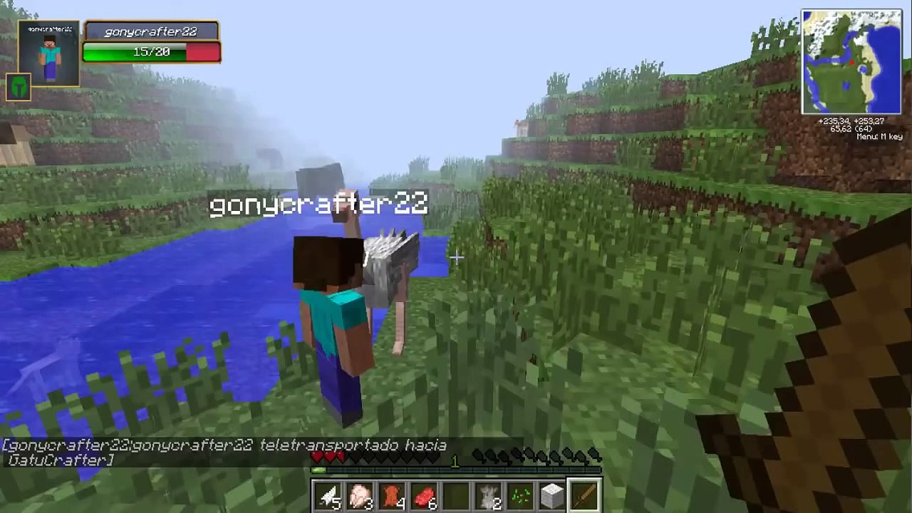 Minecraft - Serie Survival con MODS MULTIJUGADOR Cap. 1 ''I Believe I Can Fly''