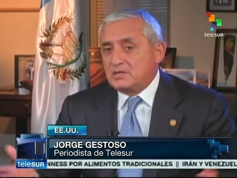 Hay buena voluntad de EE.UU. en el tema migratorio: Otto Pérez Molina
