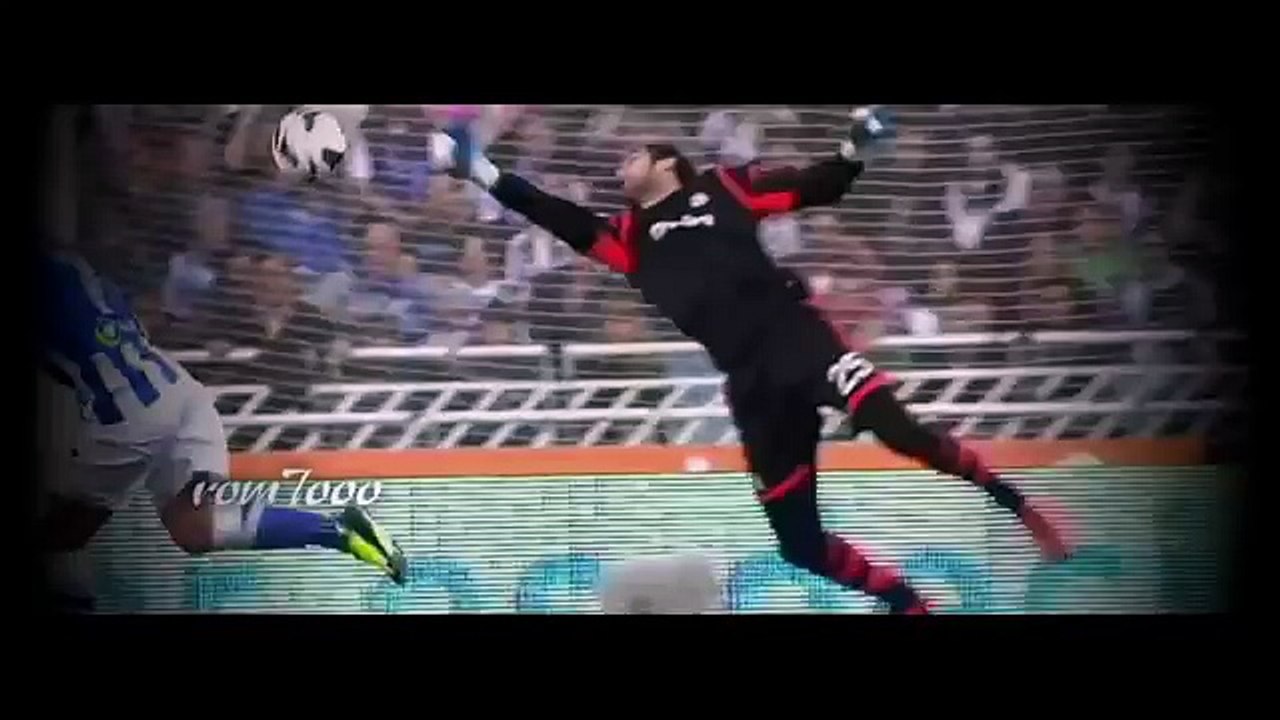 Diego Lopez Amazing Saves 2013 - 2014 HD