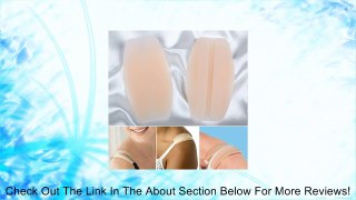 2Pcs Soft Silicone Bra Strap Cushions Holder Non-slip Shoulder Pads Relief Pain Review