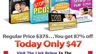 Hair Loss Black Book Unbiased Review Bonus + Discount