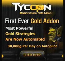 GTR Tycoon World Of Warcraft Gold Addon Review Bonus