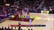 LeBron James Swats Kent Bazemore - Hawks vs Cavaliers