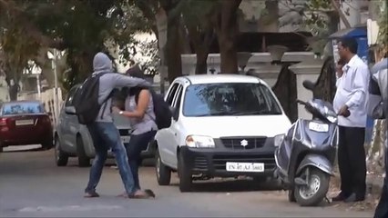 Harassing a girl in Public (SOCIAL EXPERIMENT) - What Would You Do