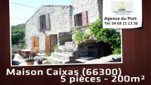 A vendre - maison/villa - Caixas (66300) - 5 pièces - 200m²