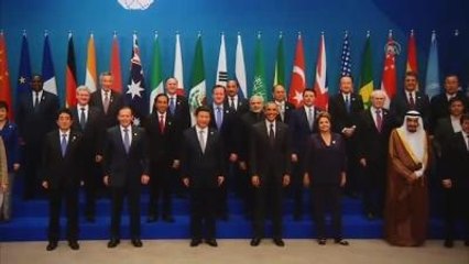 G20 Zirvesine Katılan Liderler Aile Fotoğrafını İmzaladı