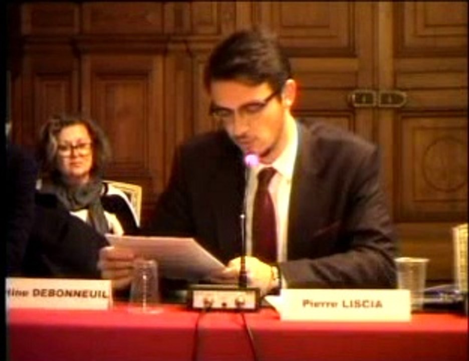 Voeu déposé par Pierre LISCIA au nom du groupe UMP sur la sécurisation de l'avenue de Saint-Ouen
