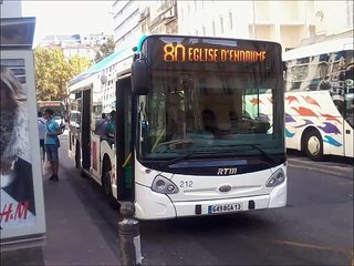 [Sound] Bus Heuliez Bus Access'Bus GX 127 n°212 de la RTM - Marseille sur la ligne 61