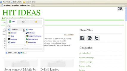 Social sharing and Blog comments in urdu/hindi