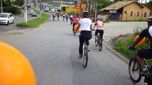 Primeiro Pedal Bike da Solidariedade, Taubaté, SP, Brasil, Ciclistas percorrendo 6 km de ruas dos bairros ao centro da cidade de Taubaté, 1º Pedal Solidário, Marcelo Ambrogi, parte 34