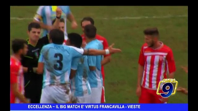 ECCELLENZA | Il big match è Virtus Francavilla - Vieste