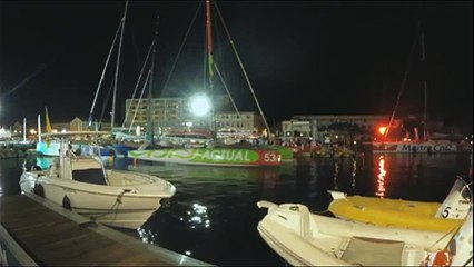 REPLAY Arrivée de Jérémie Beyou (Maitre Coq) 2e IMOCA