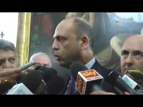 Napoli - Alfano: La legge Severino va cambiata -2- (15.11.14)
