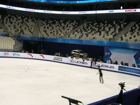 20141108 Cup of China (COC) 2014 - Yuzuru Hanyu LP Practice - Opening of Run-through