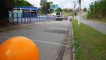 Primeiro Pedal Bike da Solidariedade, Taubaté, SP, Brasil, Ciclistas percorrendo 6 km de ruas dos bairros ao centro da cidade de Taubaté, 1º Pedal Solidário, Marcelo Ambrogi, parte 09