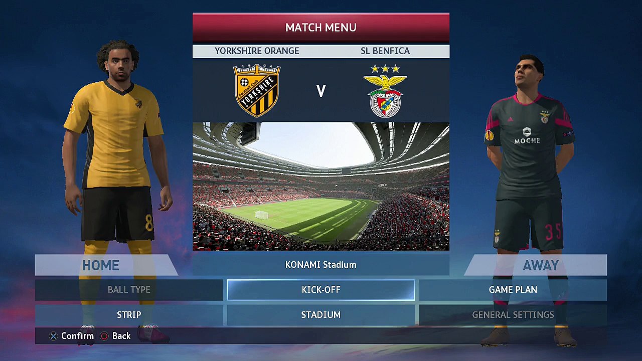 PS4 - PES 2015 - Europa League - Matchday 1 - Hull City vs Benfica