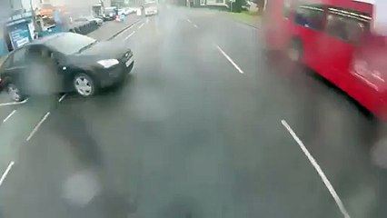 Guy Gets Hit By Car And Manages To Land On His Feet