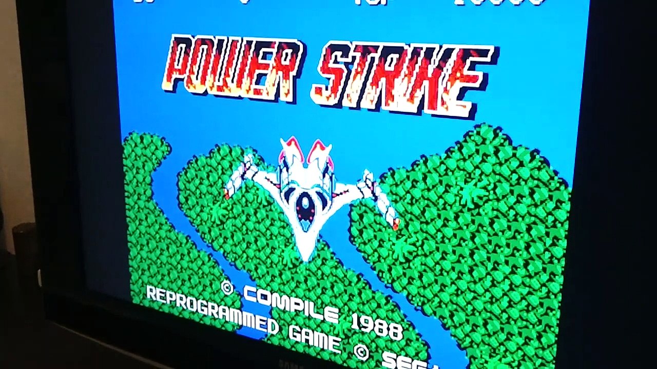 Essai Sega Master system Game converter FM Retron 5