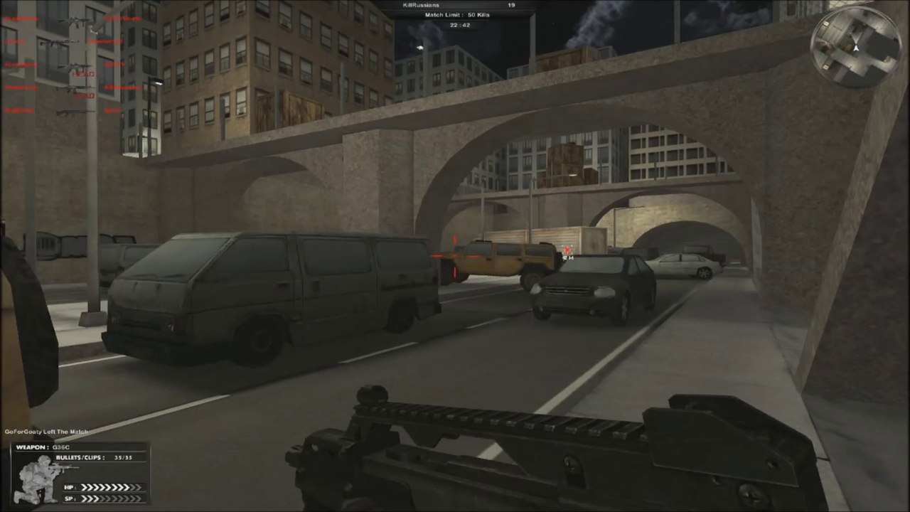 Rush Team - Stalemate Map - FFA All Weapons