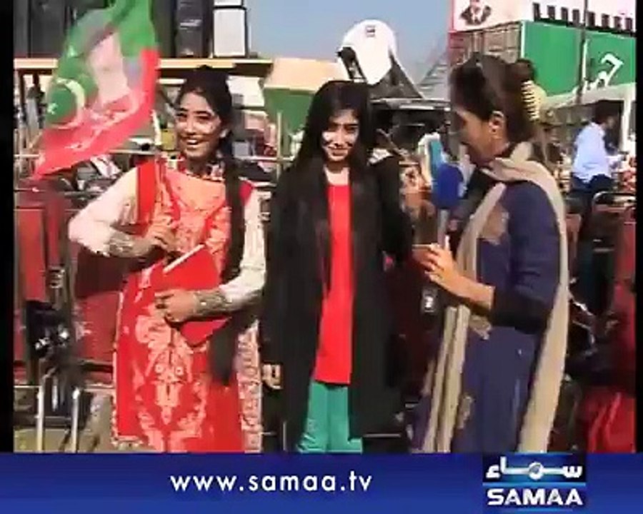Girls wish Imran Khan and PTI Jalsa in Jhalum in her Unique Style watch video.