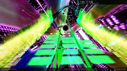 Audiosurf 2 Inner Heat 2Gether (Skin Rainbow) (Twisted Mono Modus)