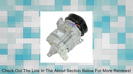 2012 CHEVY SONIC 1.8L A/C AC COMPRESSOR W/CLUTCH 96962250 95935304 Review