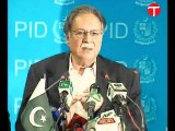 Pervaiz Rashid accuses PTI chief of inciting violence