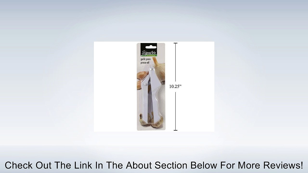 Self-cleaning Garlic Press Review