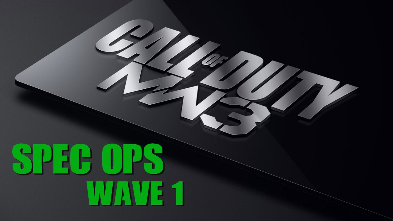 Modern Warfare 3 Special Ops Gameplay Wave 1