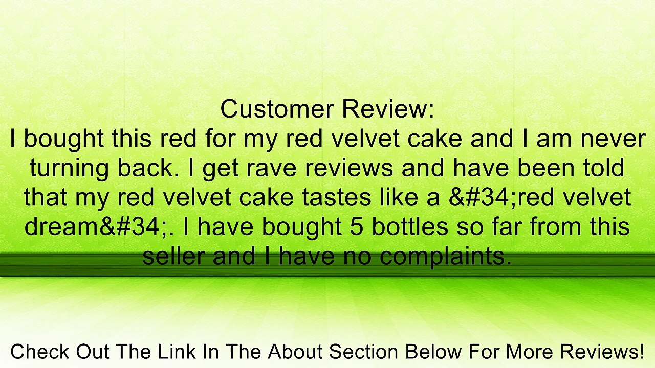 Americolor Tulip Red Soft Gel Paste 13.5 Ounces Review