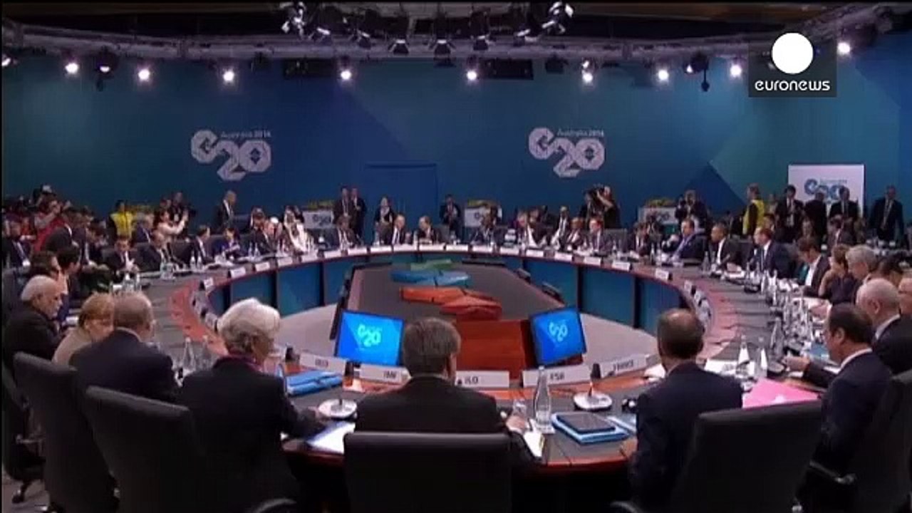 Ситуация на Украине омрачает работу саммита G20