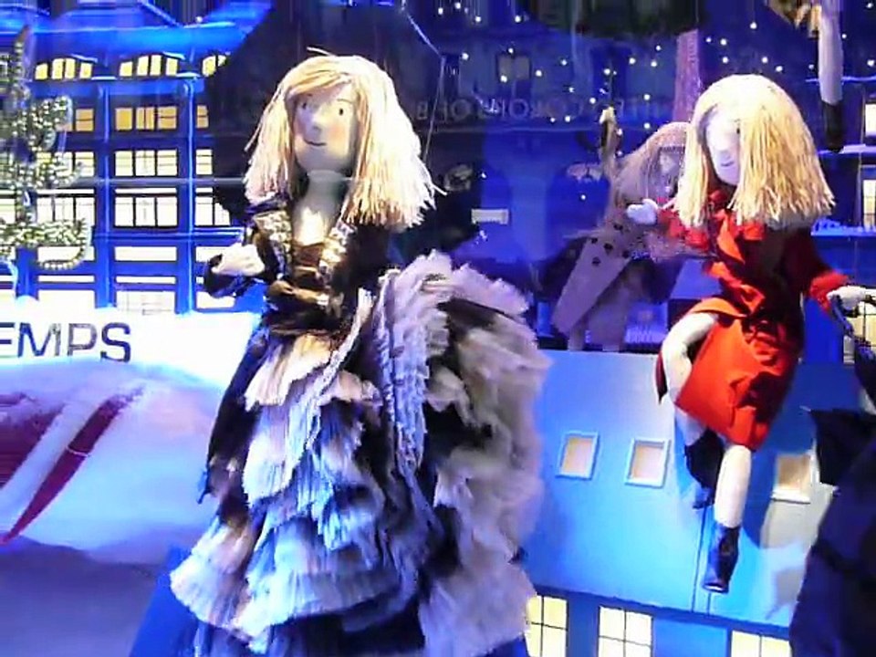 vitrine de Noel (suite) PARIS