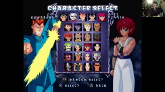 Kuwabara VS Risho In A YuYu Hakusho Dark Tournament Match / Battle / Fight - With Commentary