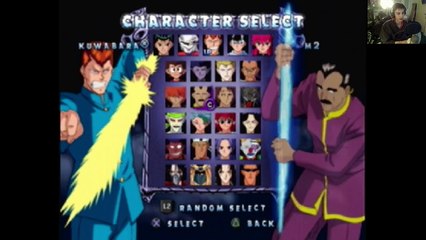 Kuwabara VS M1 In A YuYu Hakusho Dark Tournament Match / Battle / Fight - With Commentary