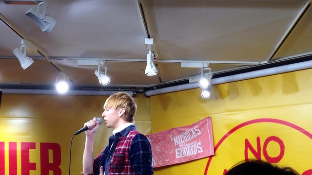 Nicholas Edwards 「恋しちゃったよ」 at TOWER RECORDS YOKOHAMA VIVRE 2/7