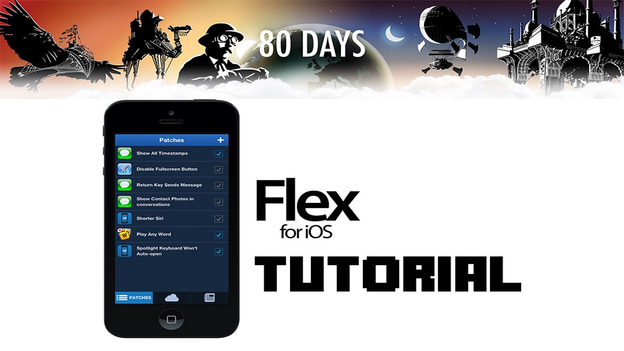Flex für iOS - Wie mache ich meinen eigenen Flex - Tweak - [Tutorial Zeit]