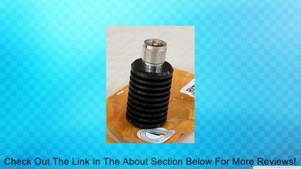 Harvest DL-30A Dummy load 100W 0-500MHz PL-259 Review