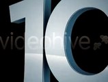 Blue Extrude Countdown | Motion Graphics | Files - Videohive