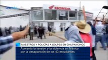 Aumenta la tensión y violencia en México por la desaparición de 43 estudiantes