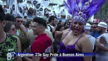La 23e parade de Gay Pride a lieu en Argentine