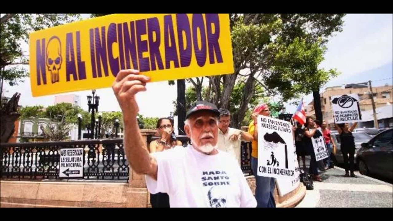 Vigilia contra incinerador