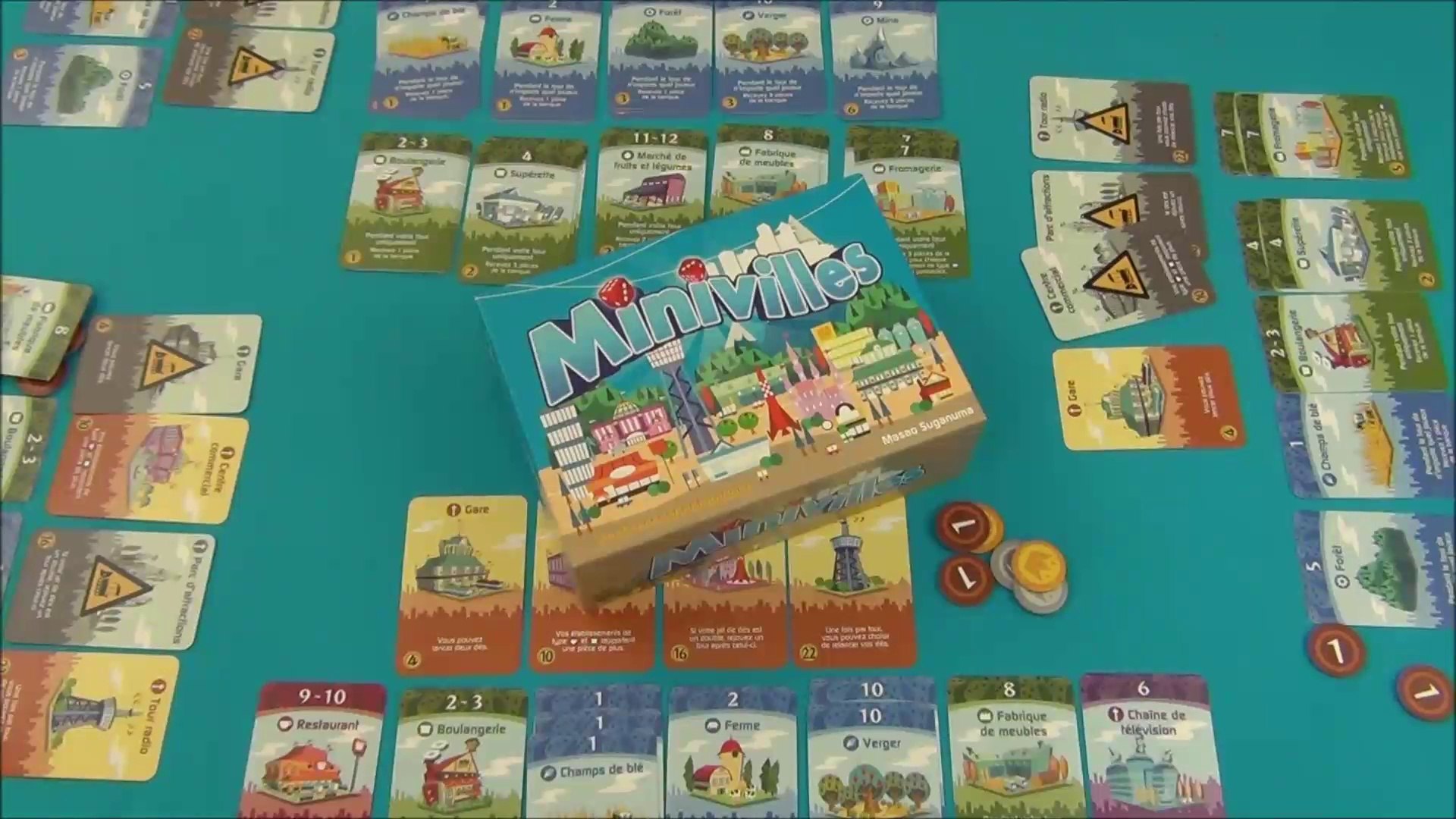 Vidéorègle #378: Le jeu de cartes "Minivilles" expliqué en vidéo - Vidéo  Dailymotion