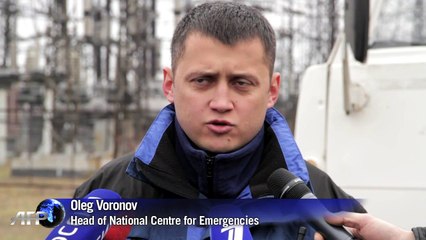 Russian humanitarian aid convoy arrives in east Ukraine